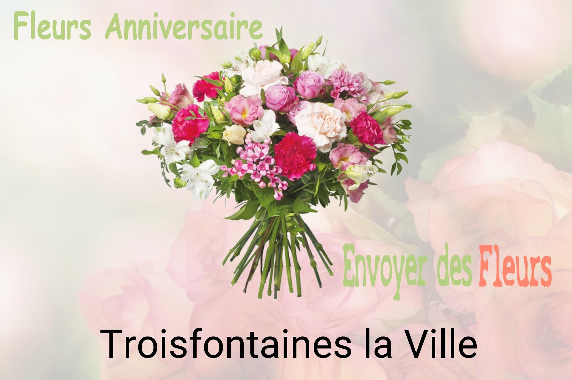 Bouquet de fleurs d’anniversaire livré à Troisfontaines-la-Ville